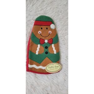 Ritz Festive Home Thumb Mitt Novelty Oven Mitt Gingerbread New